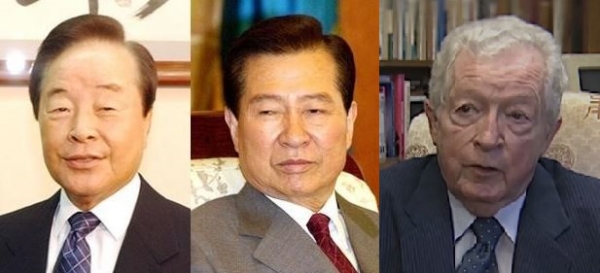 야권 지도자였던 김영삼, 김대중과 리처드 워커 주한미대사. 현대사의 페이지를 장식했던 이들은 모두 고인이 됐다.