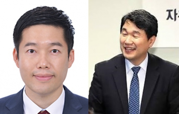 왼쪽=여원동 NHN에듀 대표, 오른쪽=이주호 서울시교육감 후보 ⓒ연합뉴스