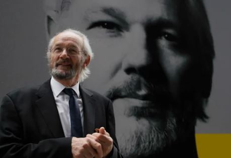 John Shipton, the father of Julian Assange. /Guardian