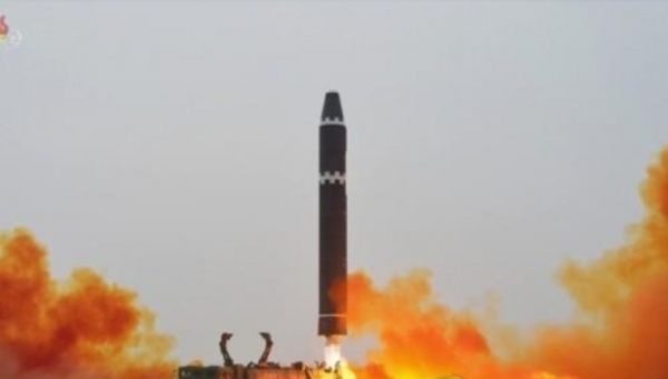 북한, ICBM '화성포-15형' 발사 훈련 진행[연합뉴스]